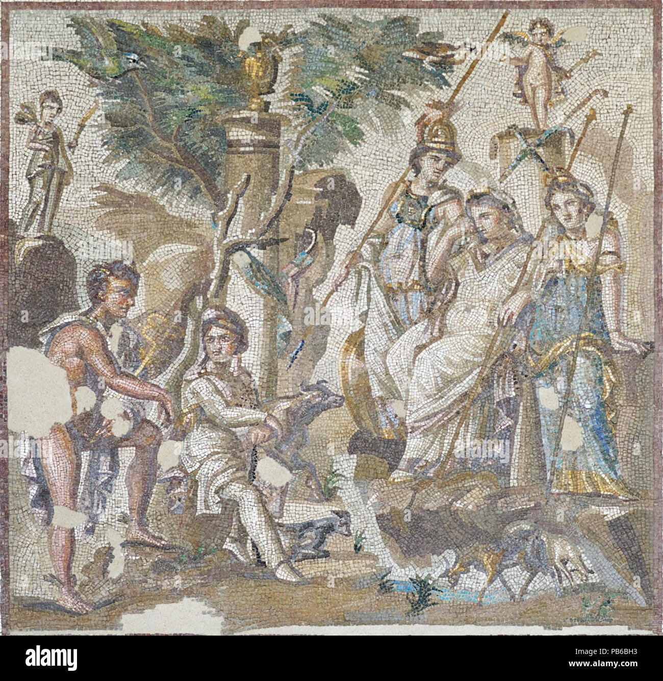 847 Urteil Antiochien Paris Louvre Ma 3443 Stockfoto