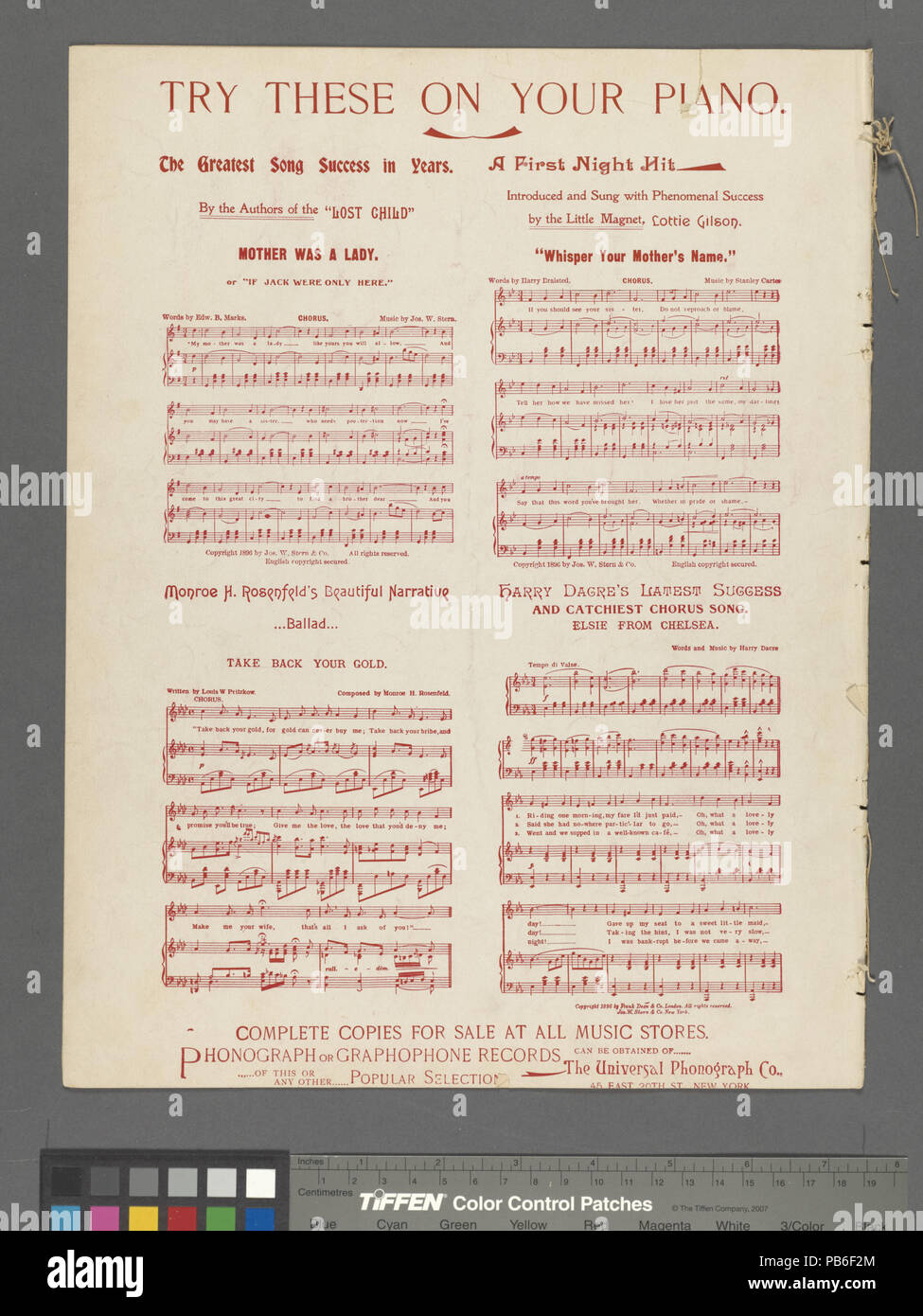 988 Mamie Reilly (NYPL Hades -464558-1711520) Stockfoto