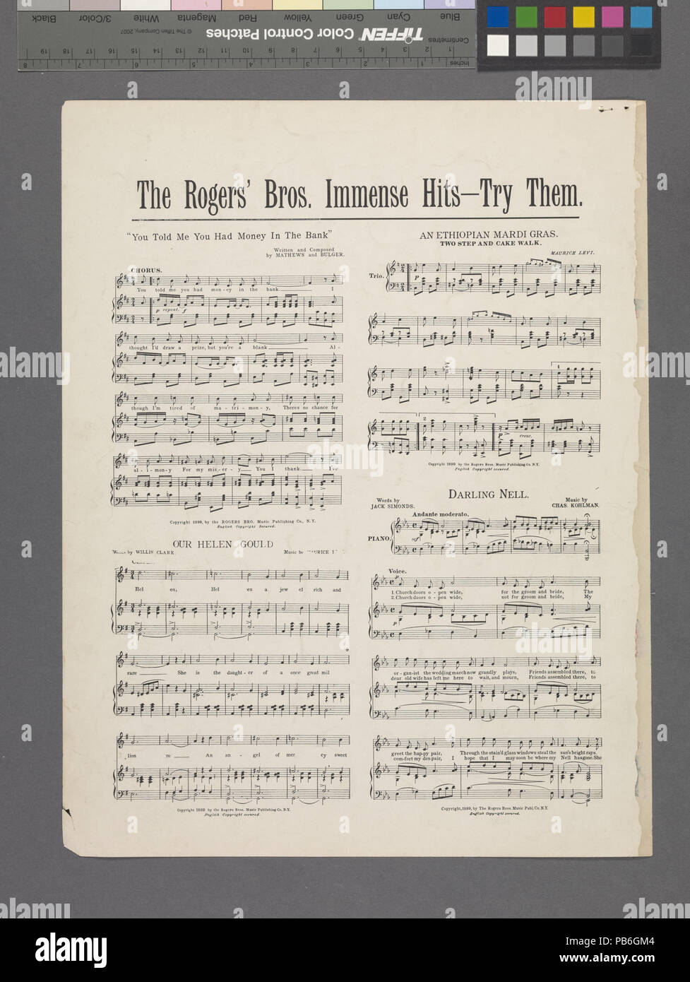 780 Es ist mir egal, ihre Freundin nicht mehr werden (NYPL Hades -608772-1990419) Stockfoto