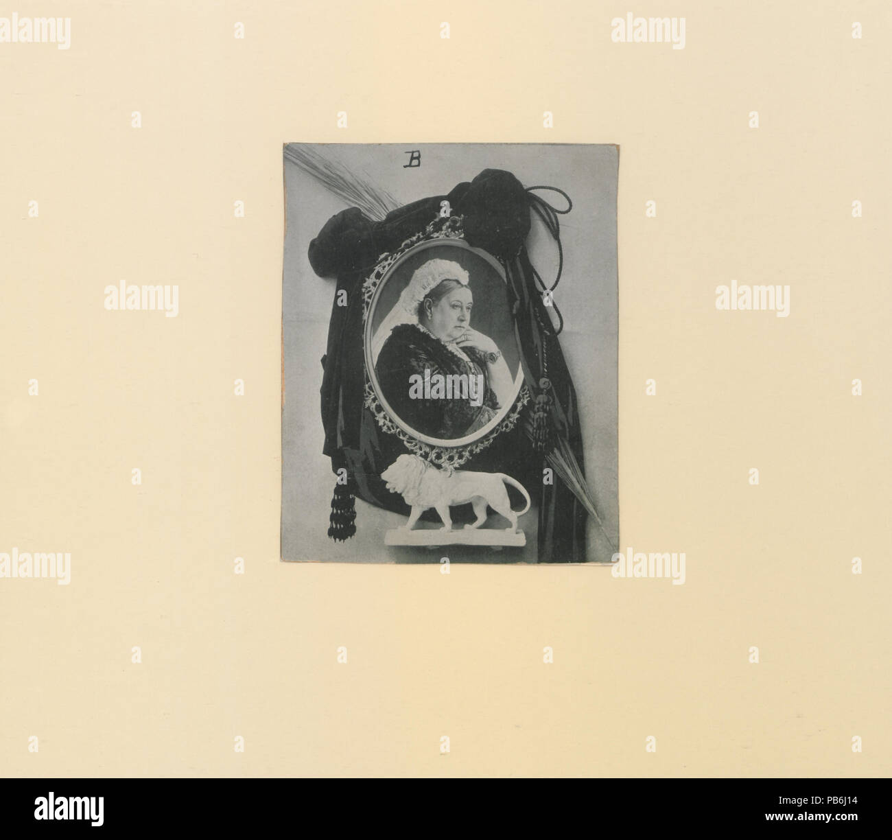755 Ihr später Majestät Königin Victoria B (HS 85-10 -11967) Original Stockfoto