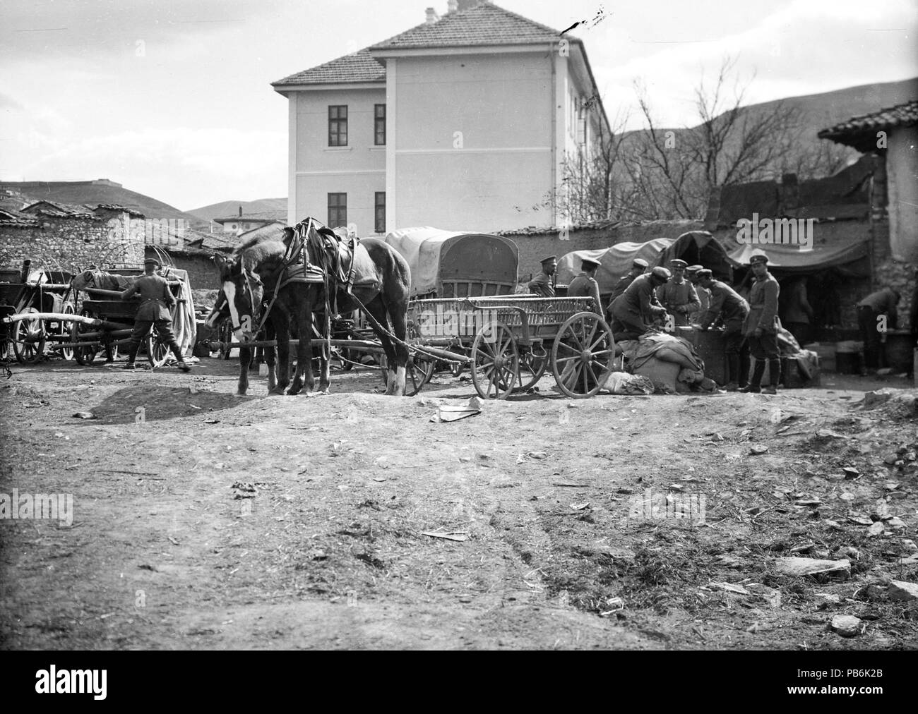 1254 Republik Mazedonien Veles Fortepan 59269 Stockfoto