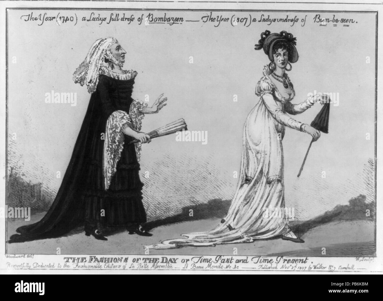 1633 Die Moden des Tages, oder Zeit Vergangenheit und Gegenwart LCCN 2003675458 Stockfoto