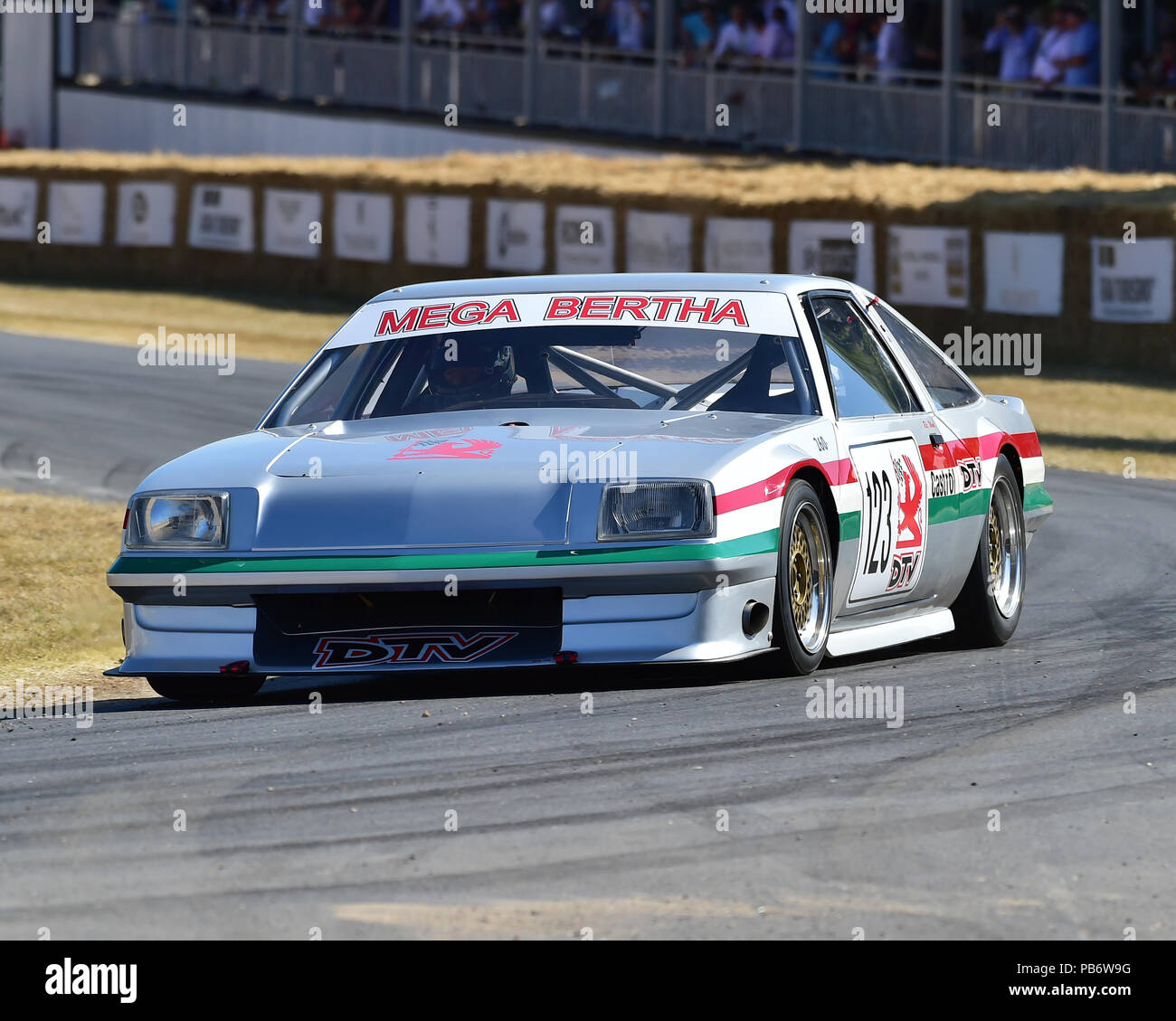 Ric Holz, Vauxhall Cavalier, Mega Bertha, Touring Symbole, Festival der Geschwindigkeit - das Silberne Jubiläum, Goodwood Festival der Geschwindigkeit, 2018, Motorsport, autom Stockfoto