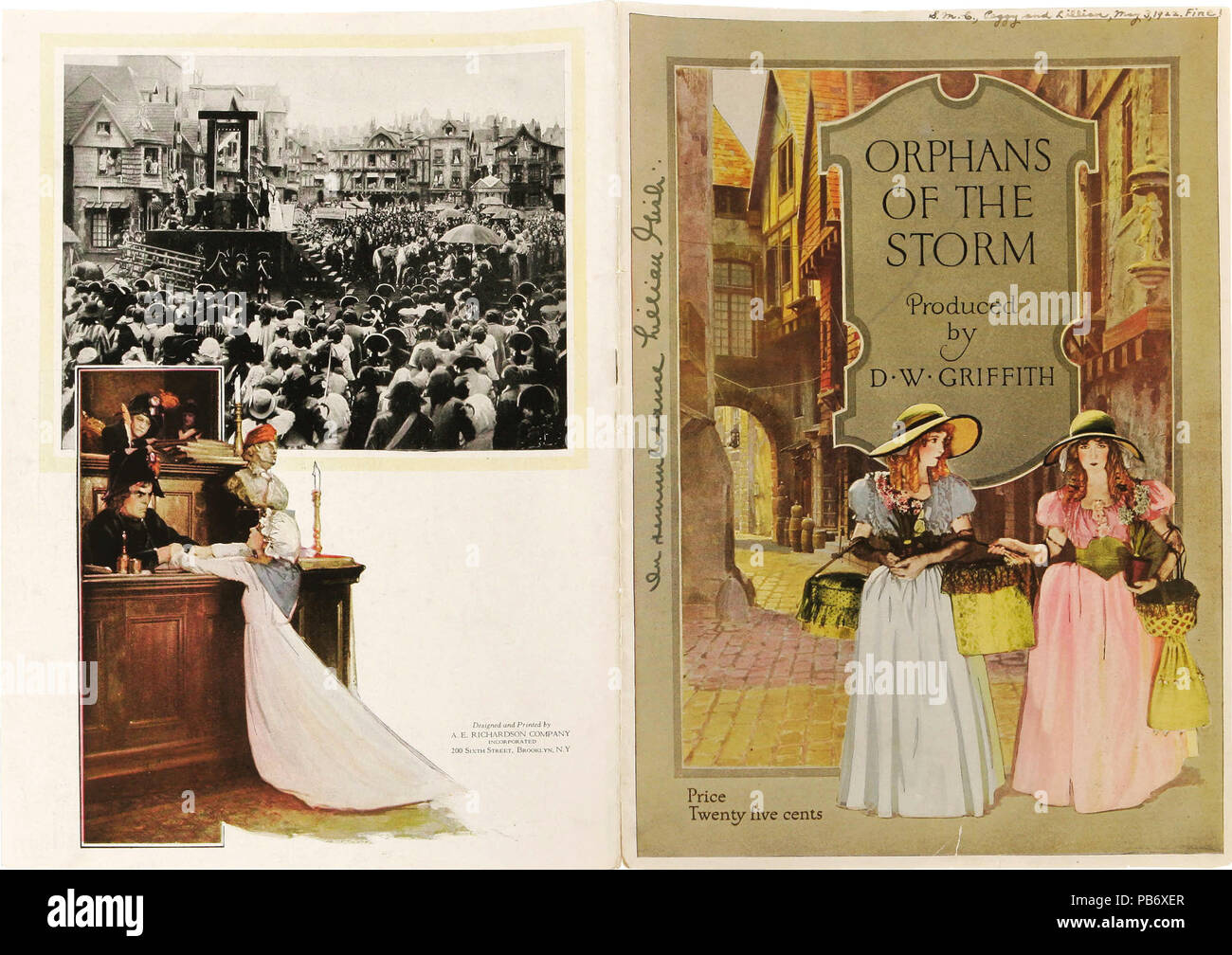 1222 Poster - Waisen der Sturm 01. Stockfoto