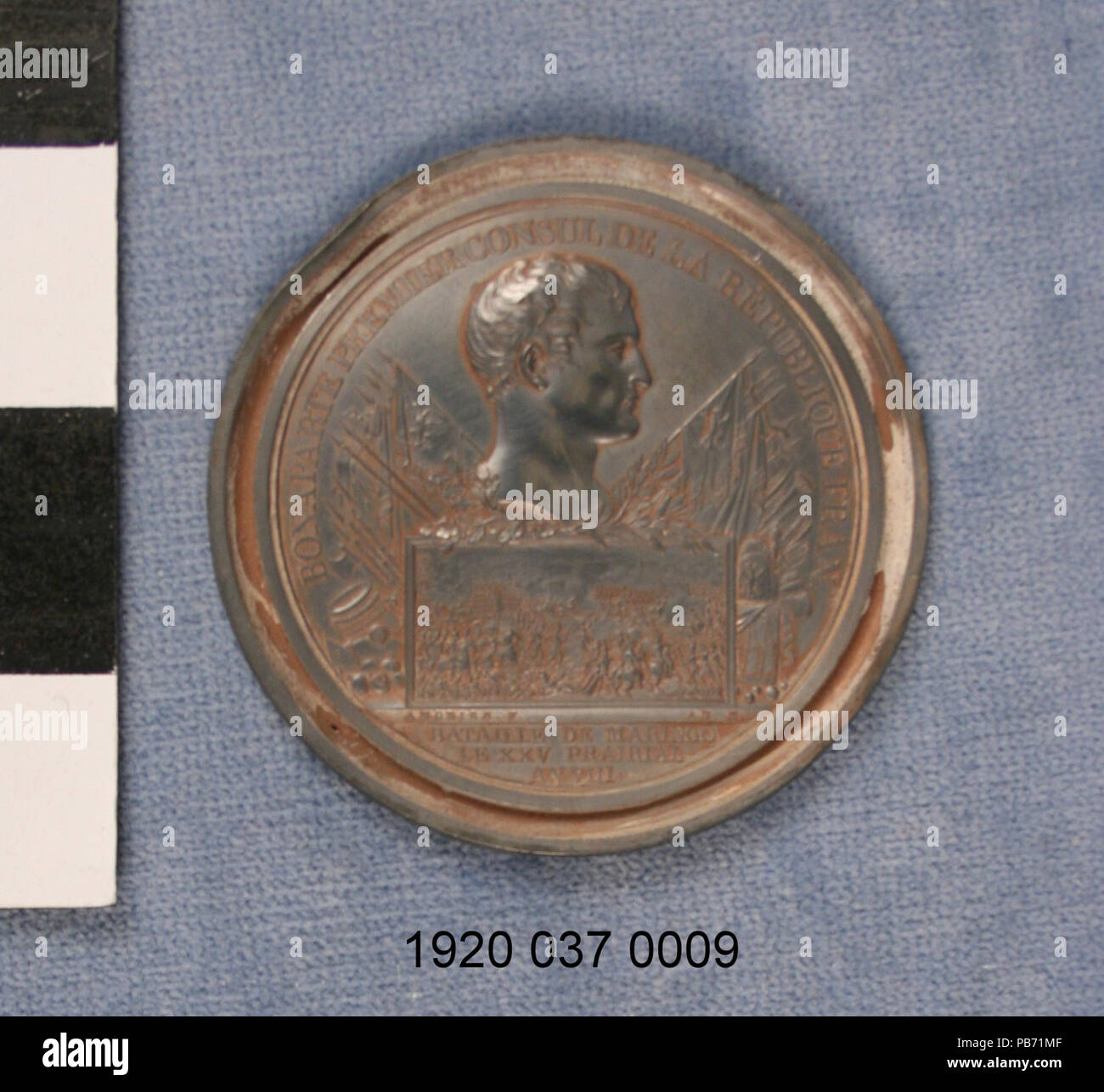 1012 Medaille zur Erinnerung an die Schlacht von Marengo Stockfoto