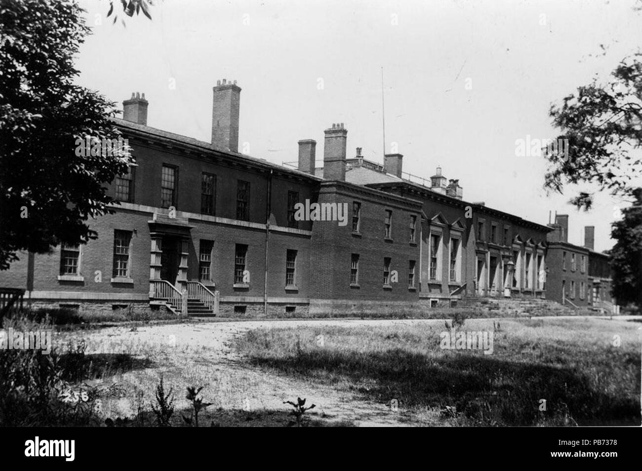 1132 alte Gebäude des Parlaments 1895 Stockfoto