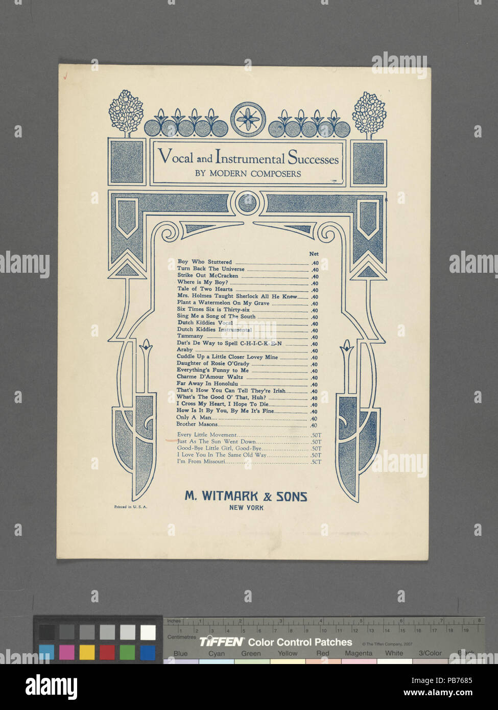 849 Ebenso wie die Sonne ging (NYPL Hades -609882-1255740) Stockfoto