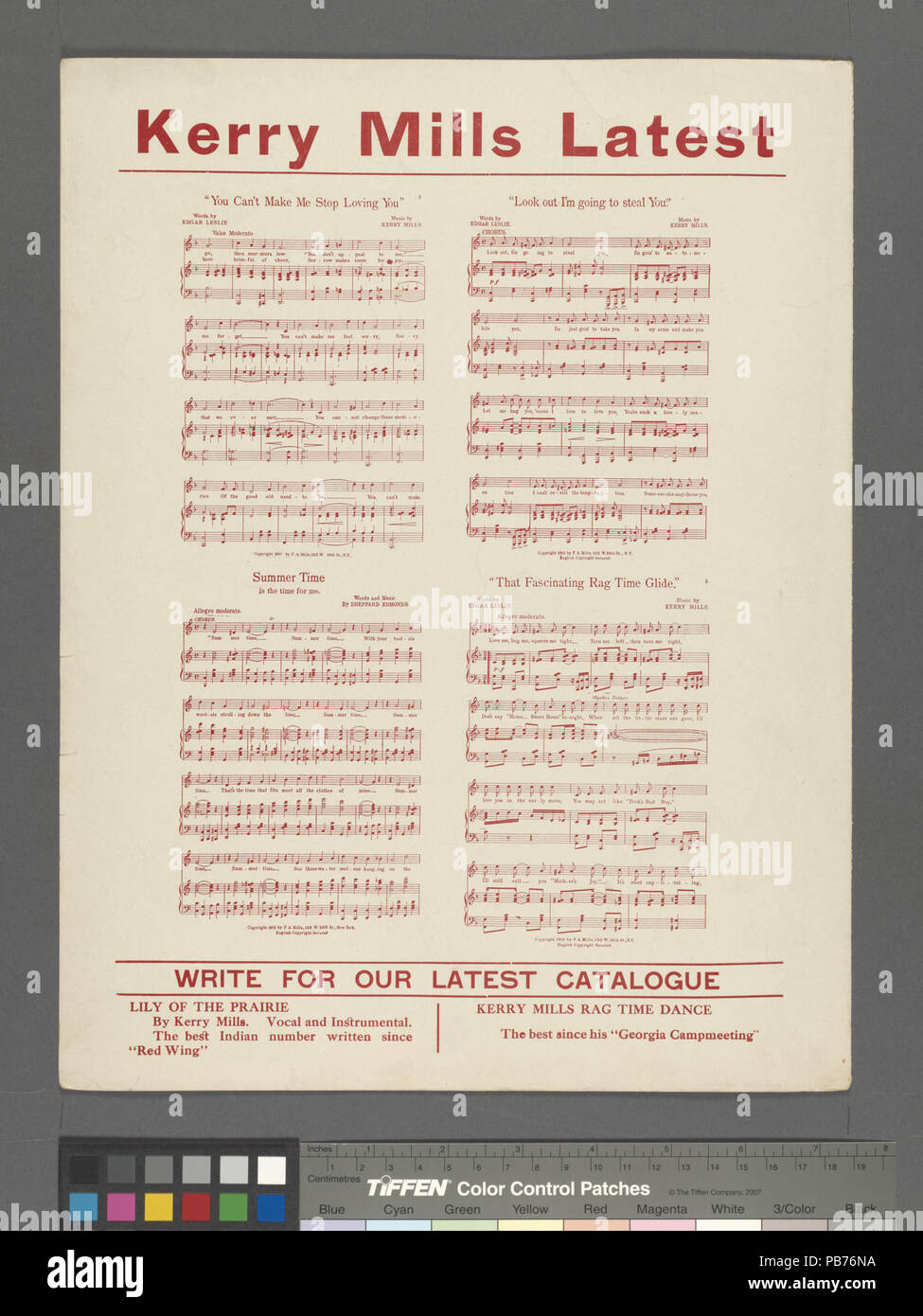 988 Mamma nicht böse sein mit Mir (NYPL Hades -609844-1806211) Stockfoto