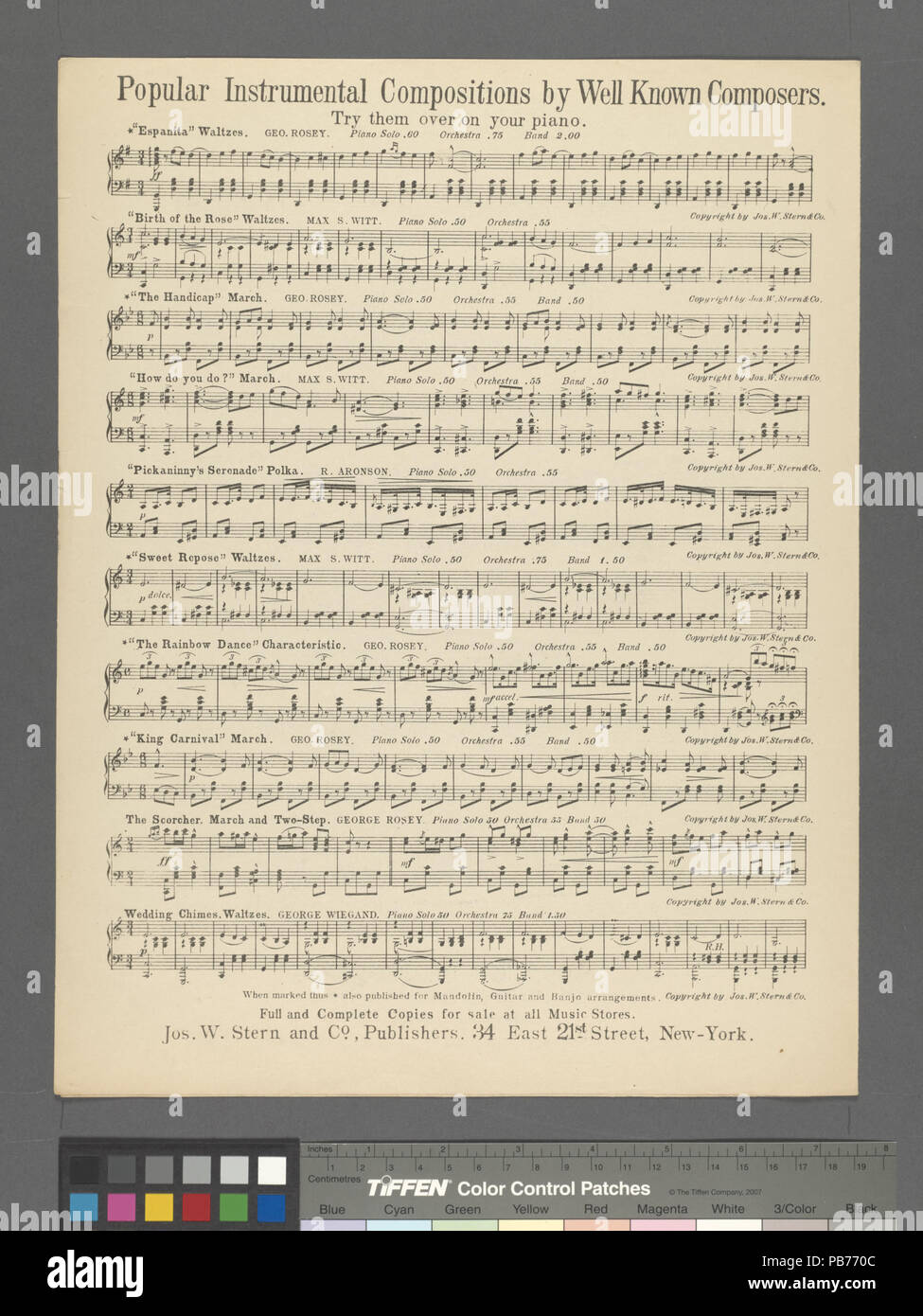 1074 mein Mädchen ist eine hawaiische Maiden (NYPL Hades -609802-1806535) Stockfoto