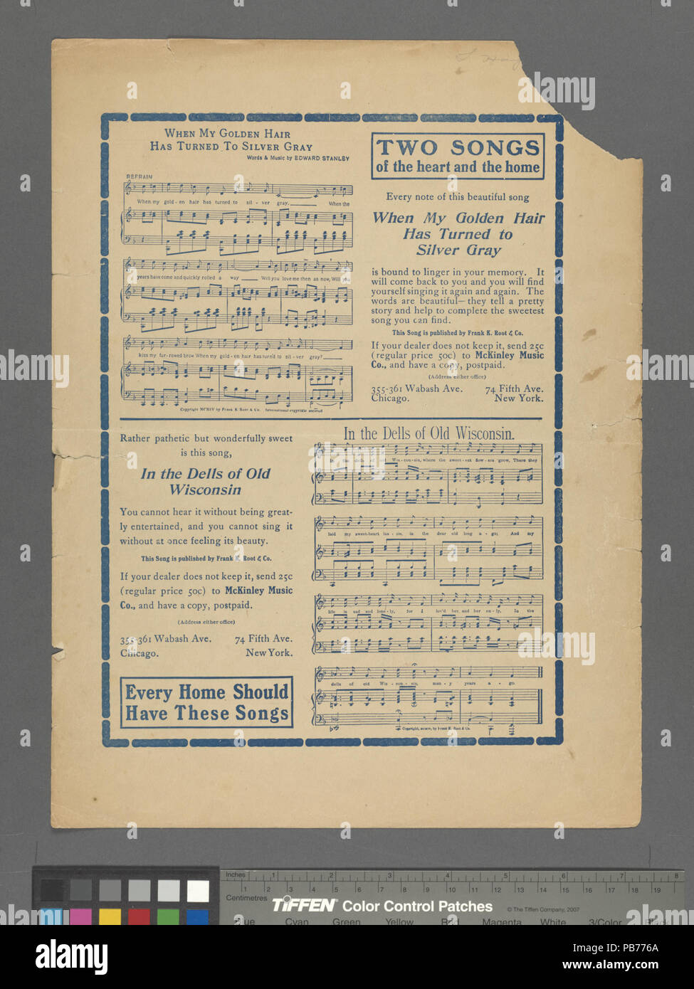 941 Love's Old sweet Song (NYPL Hades -464548-1711463) Stockfoto