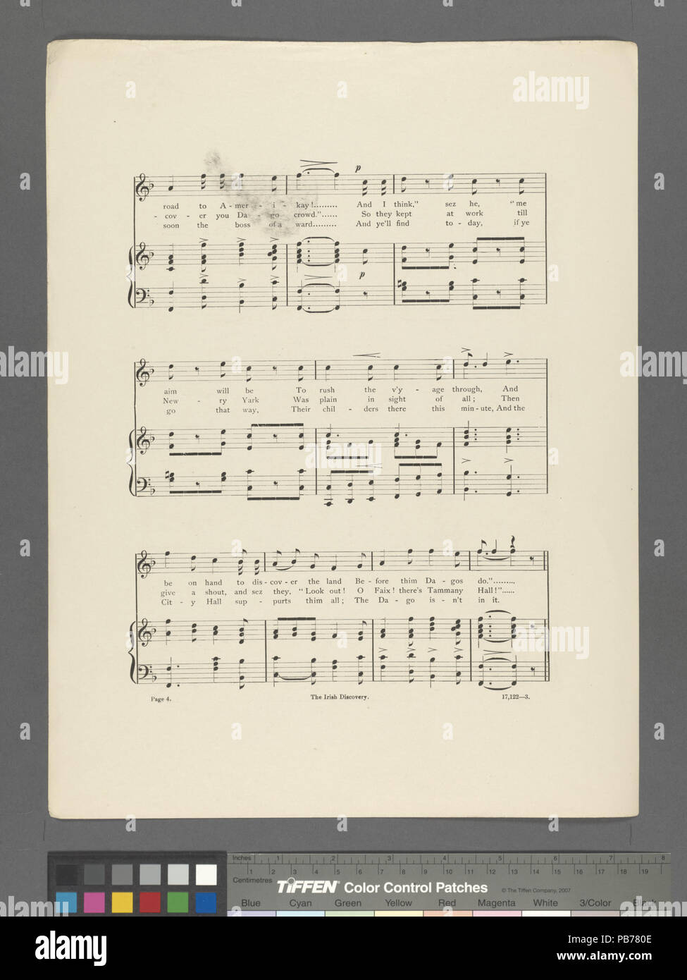 1646 Die irische Entdeckung (NYPL Hades -454208-1704413) Stockfoto