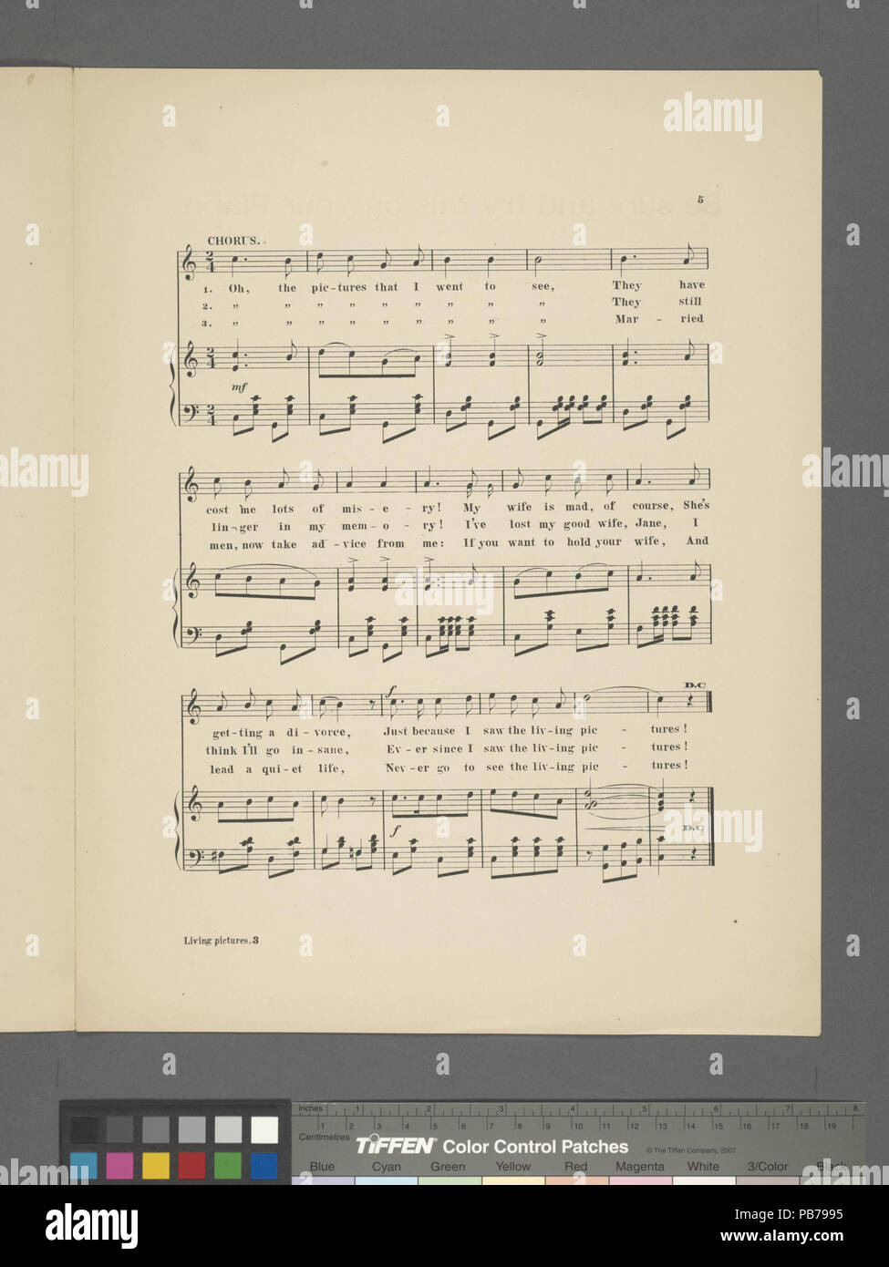 929 Lebende Bilder (NYPL Hades -454253-1703978) Stockfoto