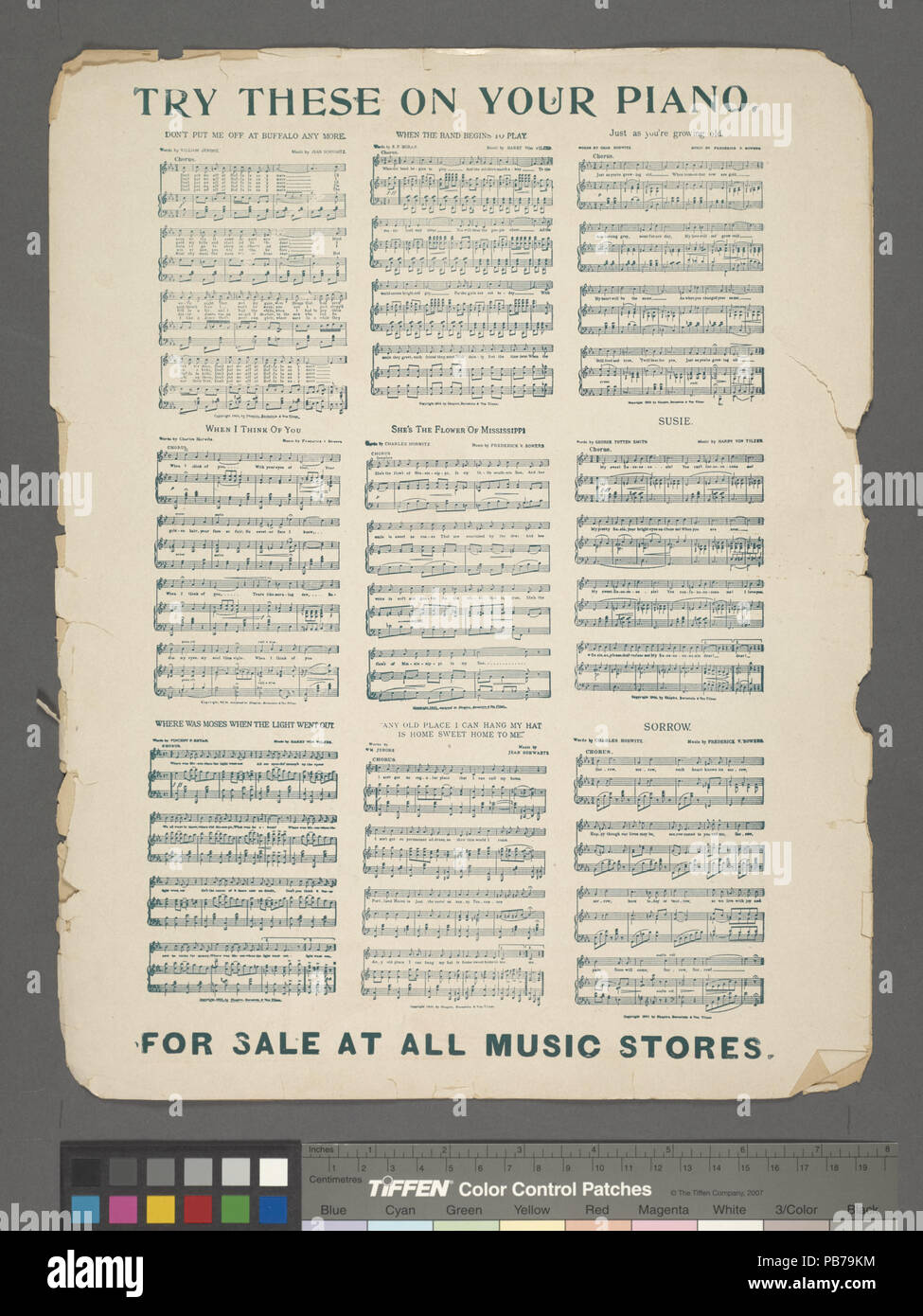 779 I aint a-goin' zu weinen nicht mehr (NYPL Hades -609347-1823584) Stockfoto