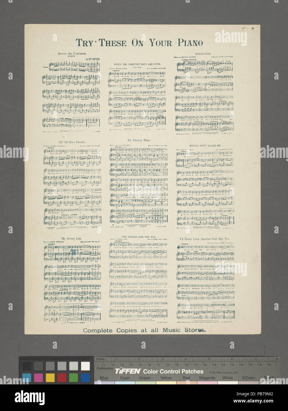 779 I aint a-goin' zu weinen nicht mehr (NYPL Hades -609348-1823589) Stockfoto