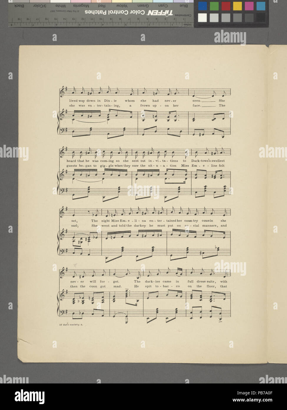 787 Wenn die Gesellschaft, entschuldigen Sie mich (NYPL Hades -609299-1823805) Stockfoto