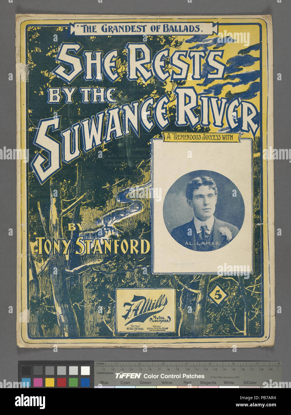 1313 Sie ruht der Suwanee River (NYPL Hades -610188-1255941) Stockfoto