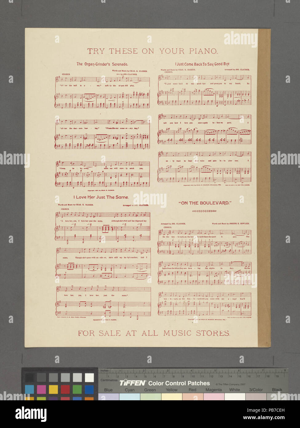 850 Gerade hinter den Zeiten (NYPL Hades -464173-1710355) Stockfoto