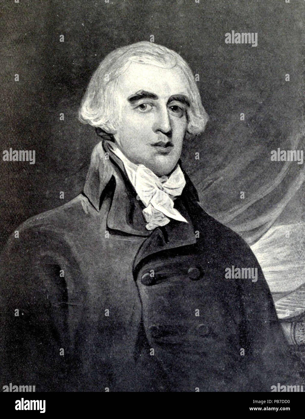 1857 William Jackson, Organist - Devonshire Figuren und seltsame Ereignisse Stockfoto