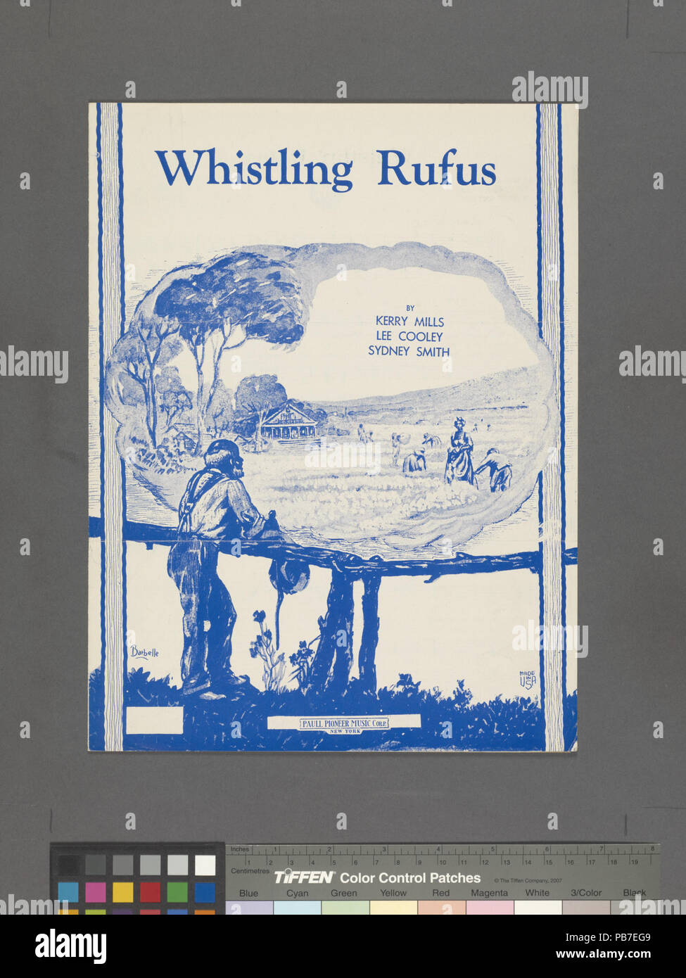 1849 Pfeifen Rufus (NYPL Hades -609487-1256685) Stockfoto