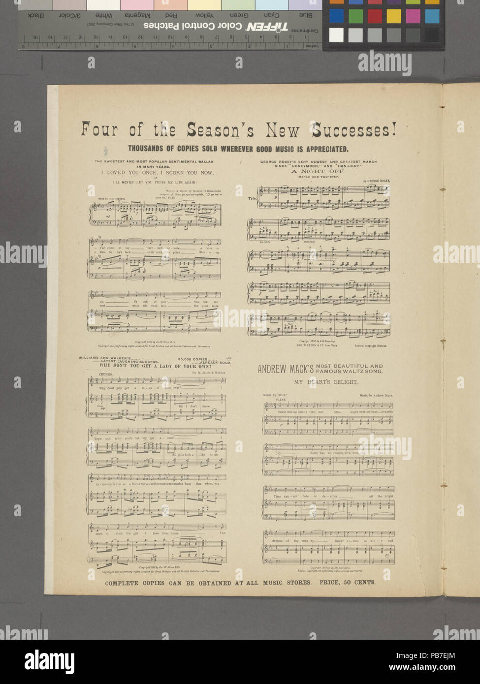 1867 wird sie nicht sie zurück zu Dixie (NYPL Hades -609497-1999075) Stockfoto