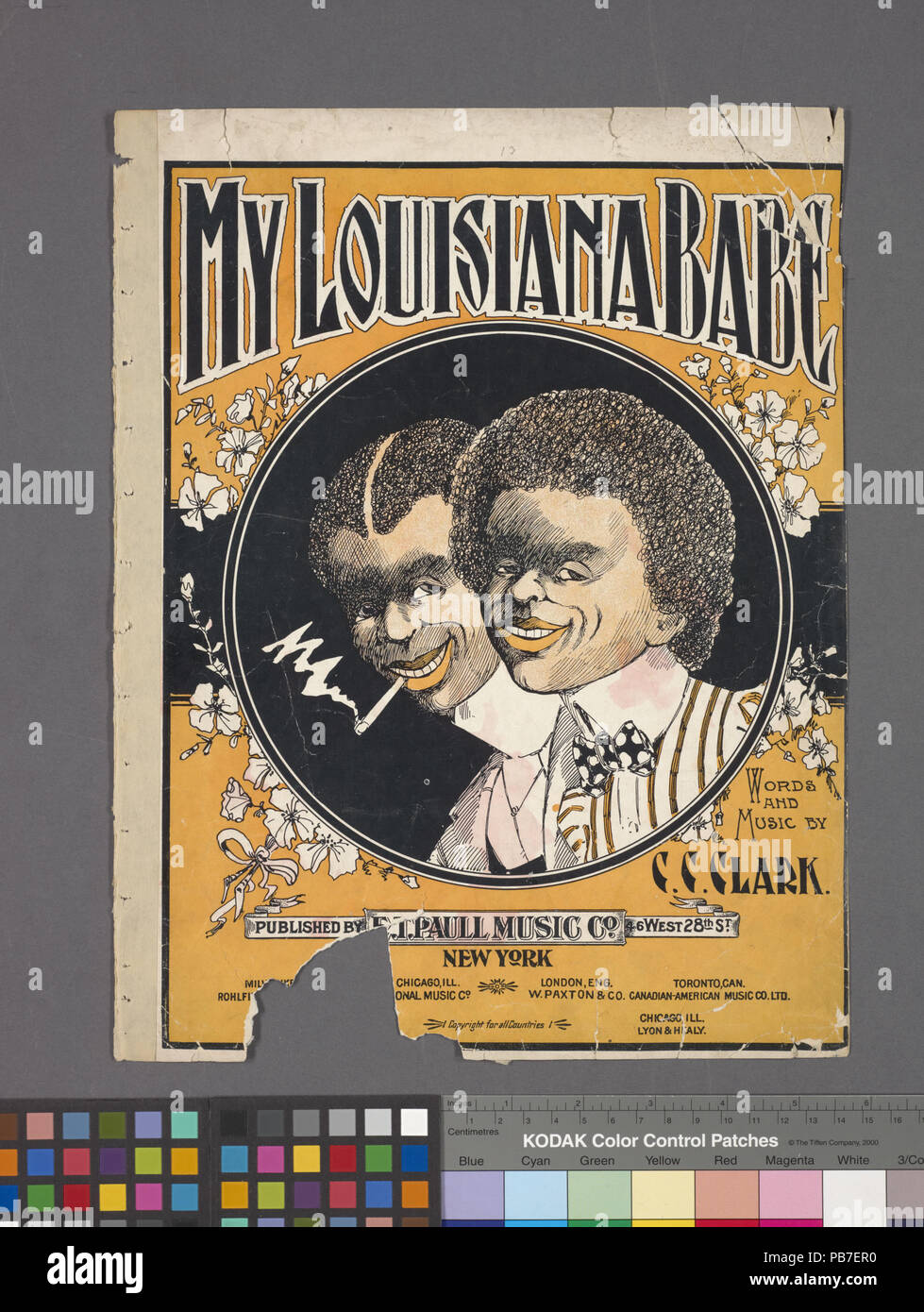 1076 Meine Louisiana babe (NYPL Hades -609115-1257098) Stockfoto