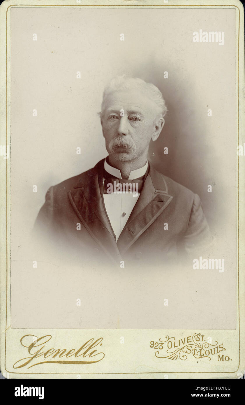 1260 Richard H. Braun, Oberstleutnant, 12 Missouri Kavallerie (Union) Stockfoto