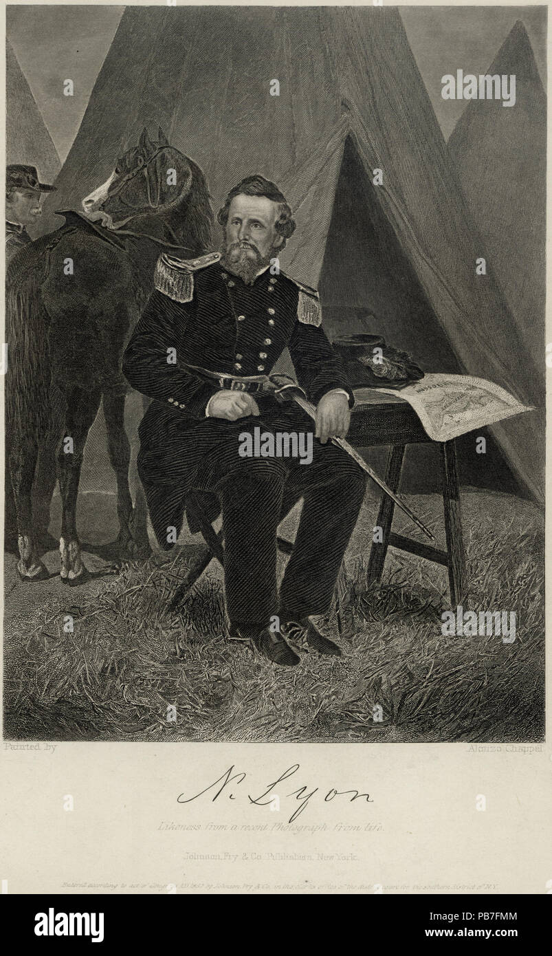 1082 Nathaniel Lyon (Allgemein) Stockfoto