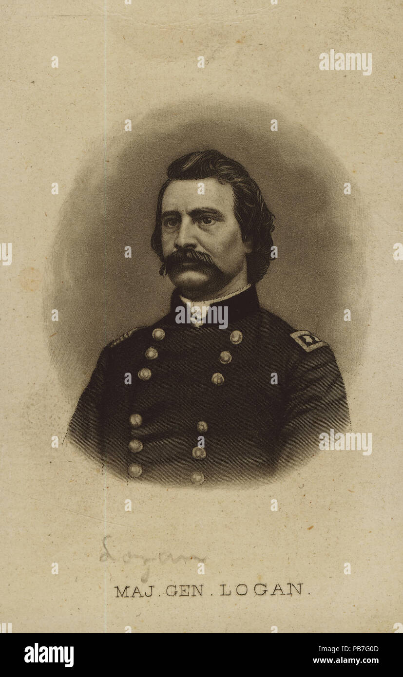 835 John A. Logan, Major General (Union) Stockfoto