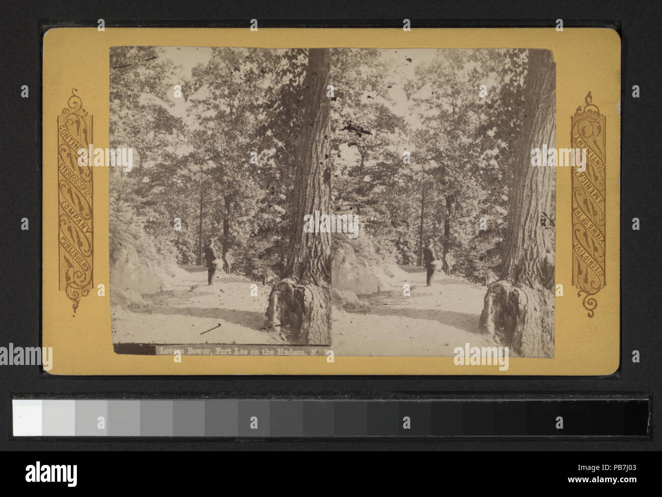 942 Liebhaber Bower, Fort Lee auf dem Hudson, N.Y (Nypl b 11707647-G90F 453 063 ZF) Stockfoto