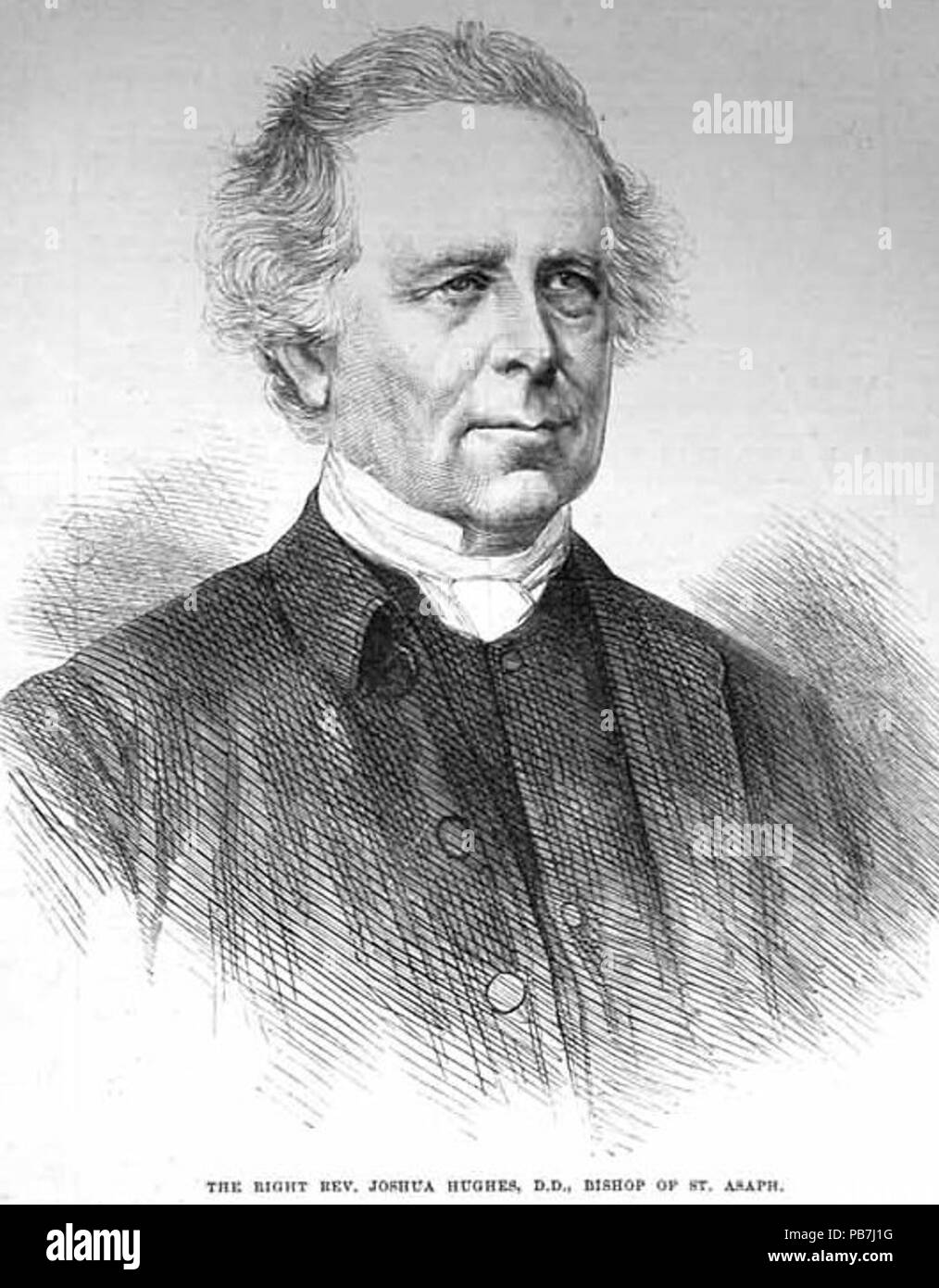 845 Joshua Hughes DD, Bp von St Asaph Stockfoto 845 Joshua Hughes DD, Bp von St Asaph Stockfoto