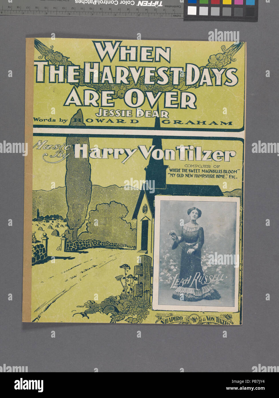 1847, als die Ernte Tage vorbei sind. (Jessie liebe) (NYPL Hades -608942-1257285) Stockfoto