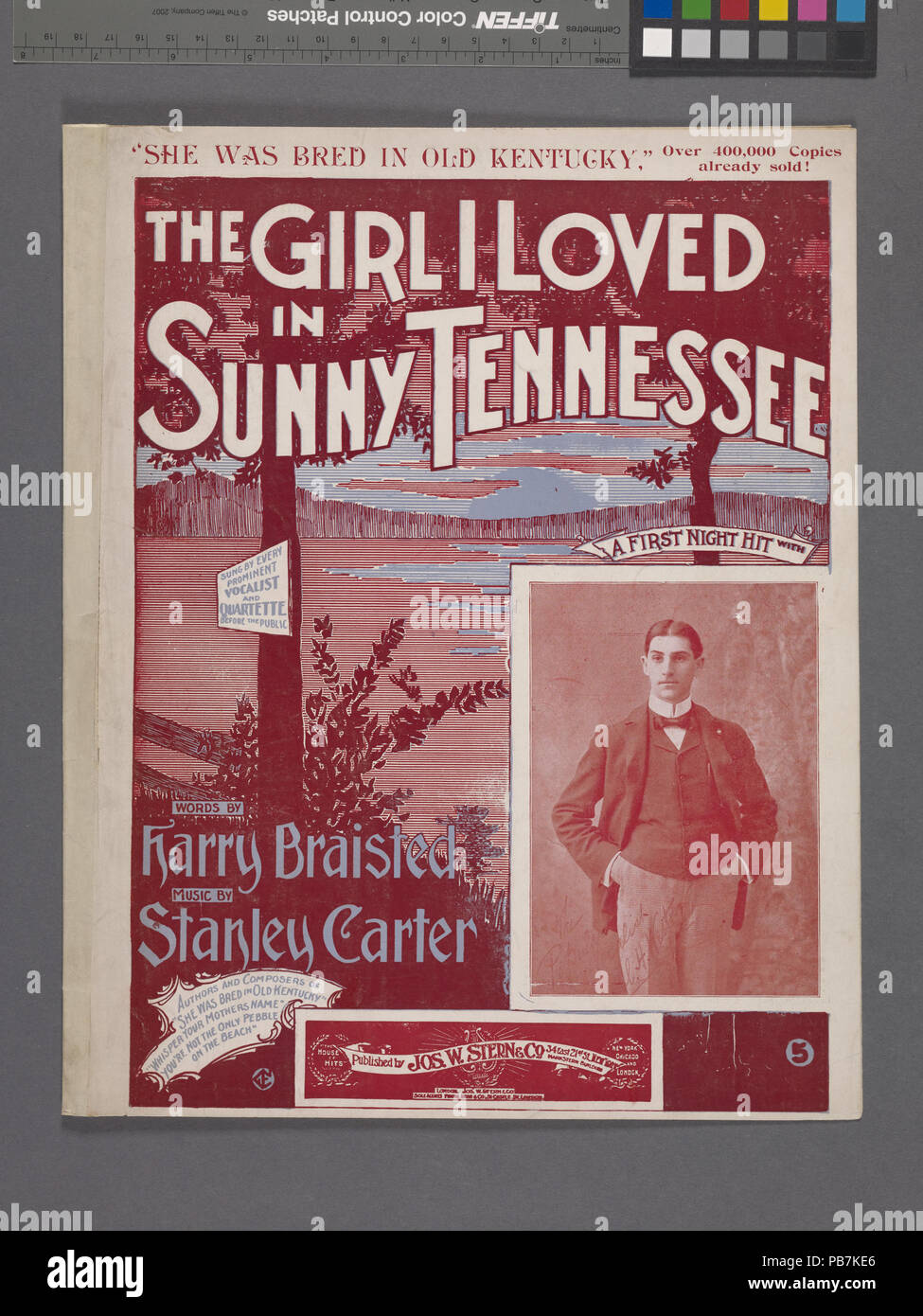 1638 Das Mädchen, das ich liebte, in sonnigen Tennessee (NYPL Hades -608791-1256182) Stockfoto