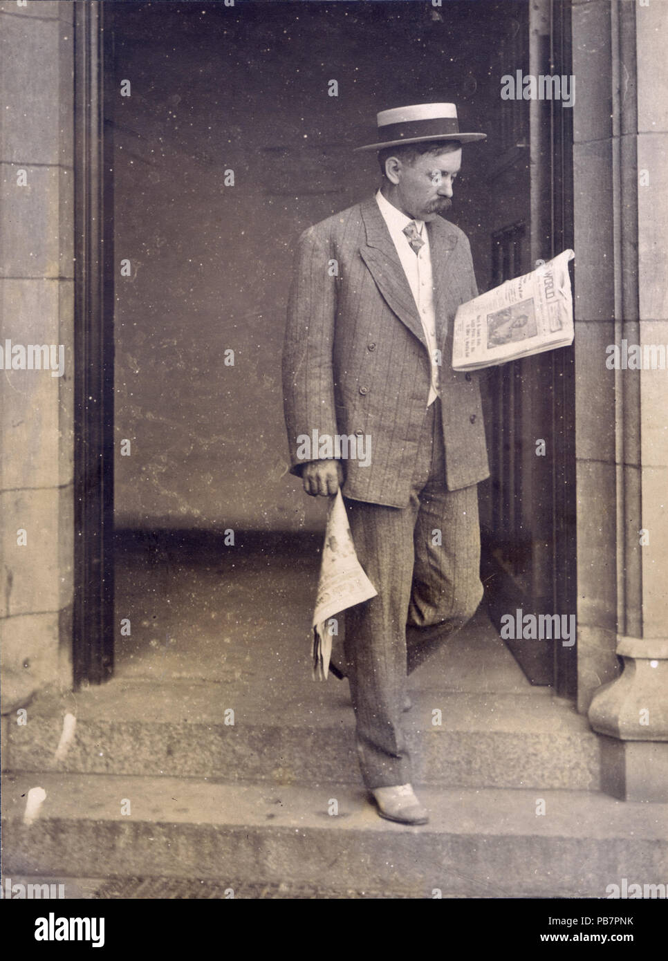 1064 Herr Beals, der Fotograf (1904 World's Fair) Stockfoto