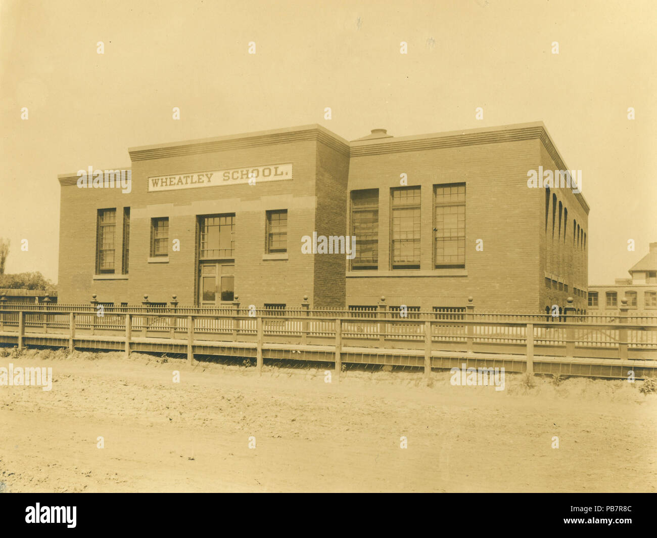 1846 Wheatley Schule. 4239 Papin Straße. Auch als farbige Schule Nr. 7 Stockfoto