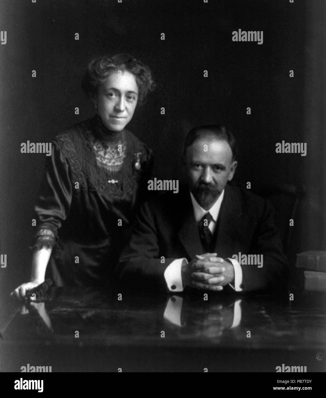 1064 Herr und Frau Francisco Indalecio Madero cph. 3b 47072 Stockfoto