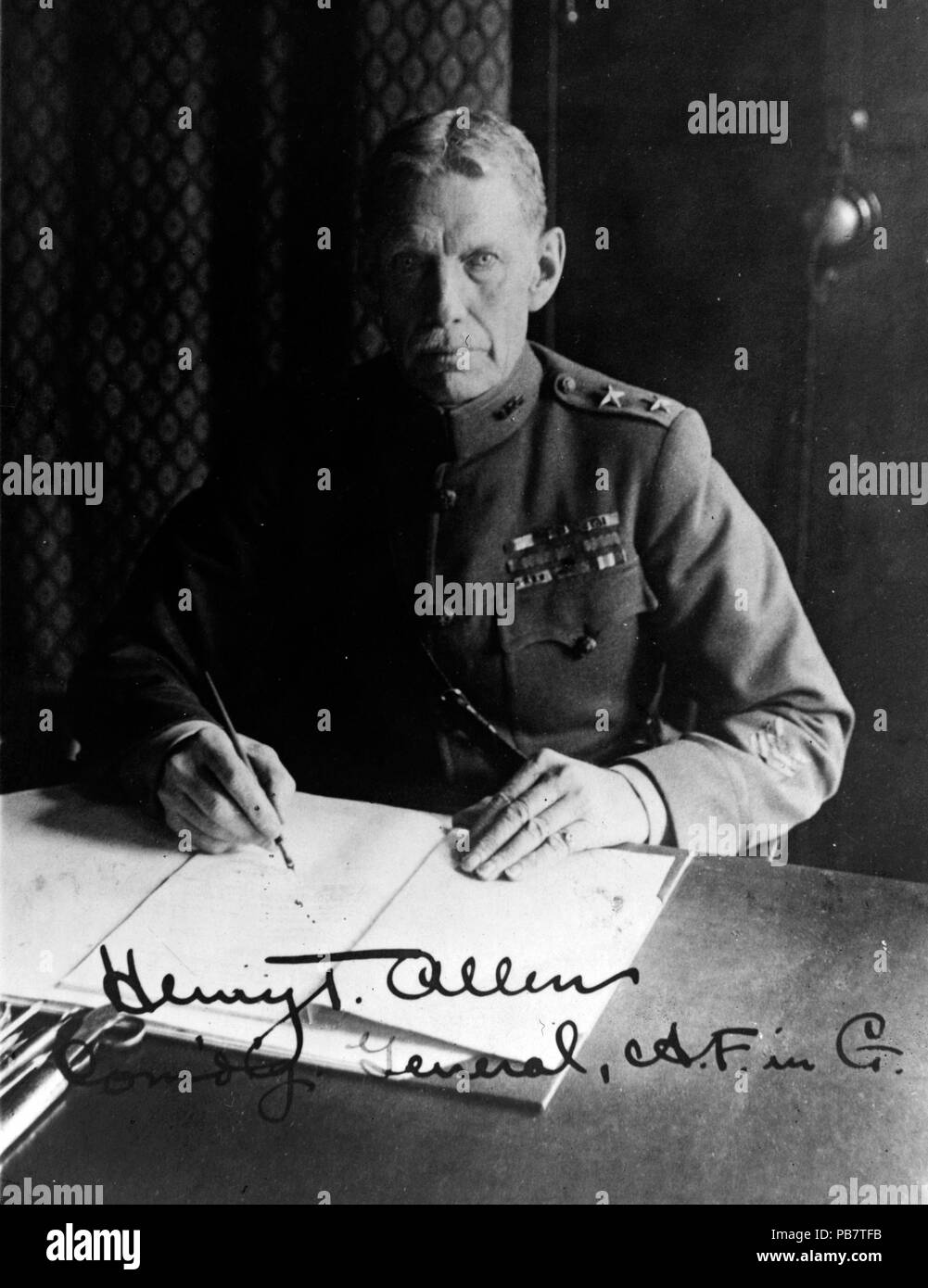 754 Henry Tureman Allen cph. 3c 31940 Stockfoto