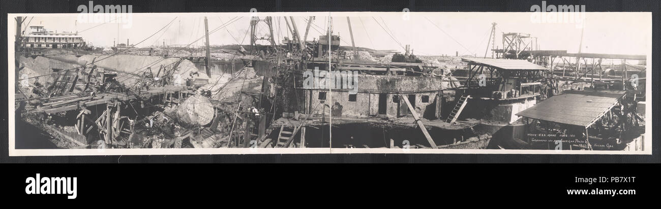 1872 Wrack, U.S.S. Maine, Nov. 18, 1911 LCCN 2007663139 Stockfoto