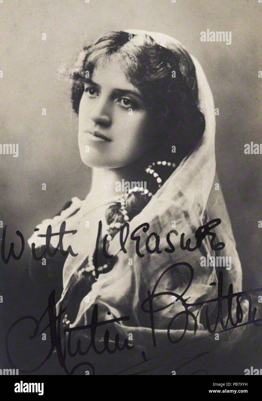 Von unbekannten Fotografen, von Rotary fotografische Co Ltd, vintage Methylbromid Postkarte drucken, ca. 1905 778 Hutin Britton c 1905 veröffentlicht. Stockfoto