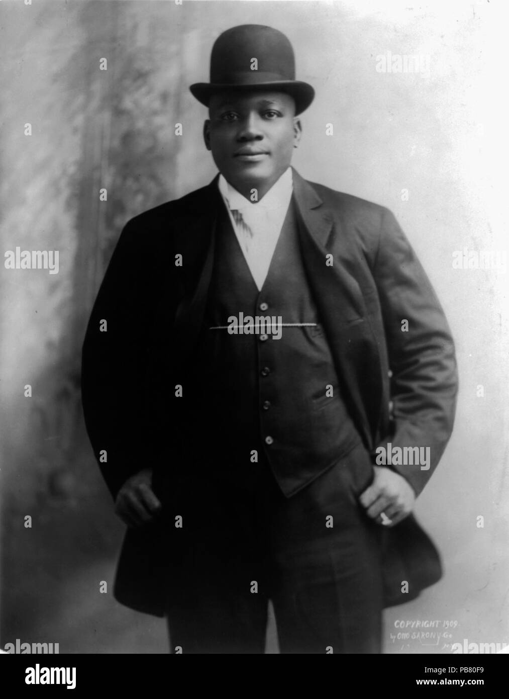 820 Jack Johnson cph. 3b 19117 Stockfoto