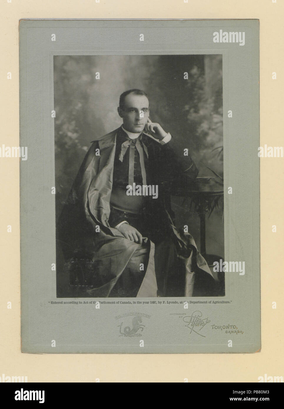 1039 Mgr Merry Del Val, Päpstlicher Delegat Foto D (HS 85-10 -9257) Original Stockfoto