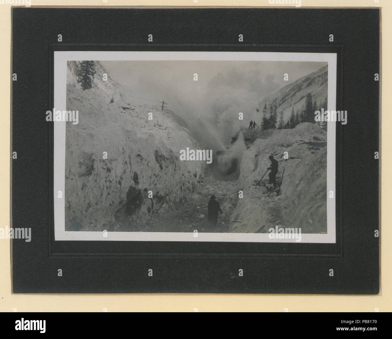 1272 Schneefräse Nr. 6 (HS 85-10 -22310) Original Stockfoto