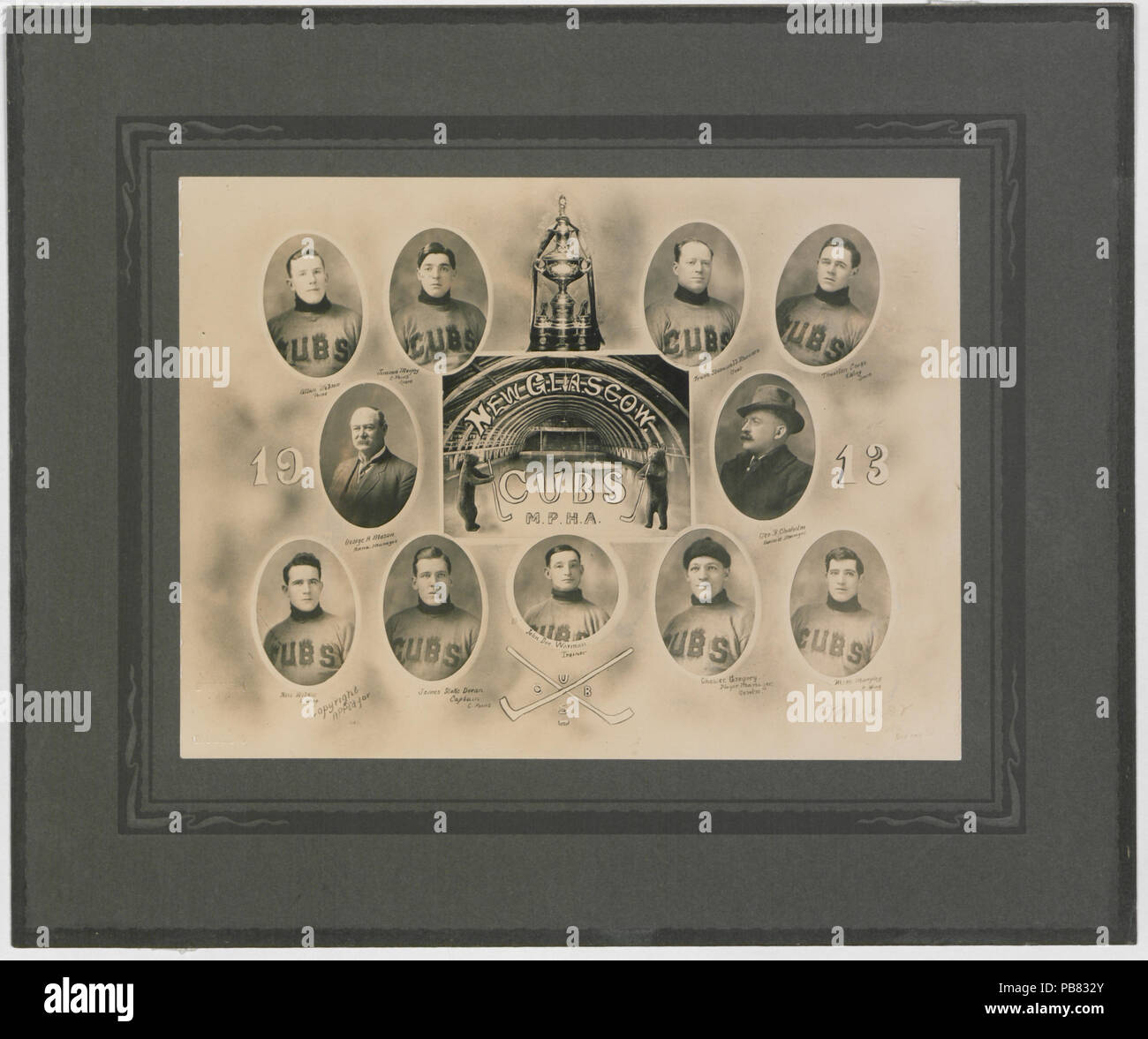 1093 New Glasgow Cubs, Maritime Provinzen Hockey Association (HS 85-10 -26853) Original Stockfoto