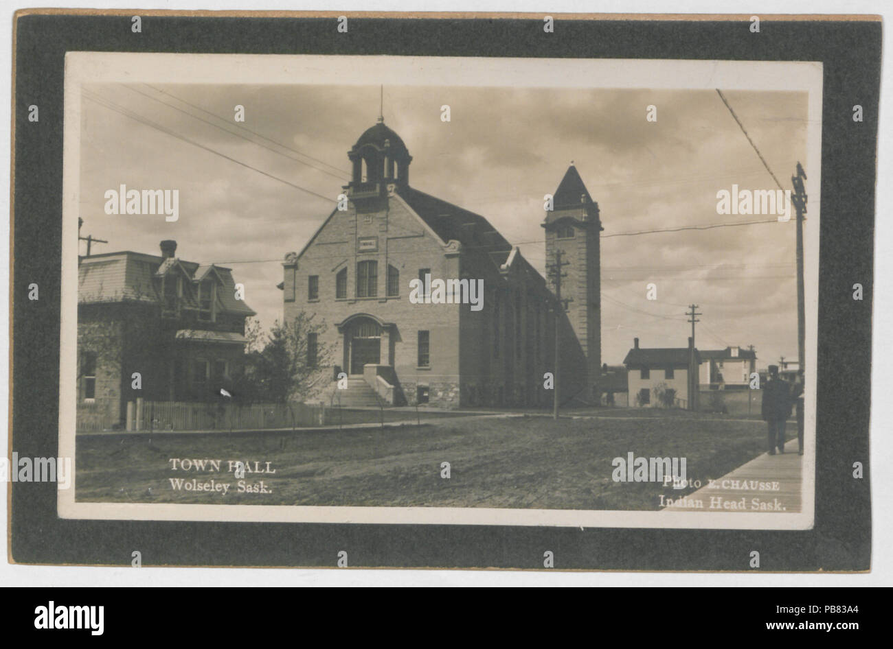 1769 Rathaus, Wolseley, Sask (HS 85-10 -25902) Original Stockfoto