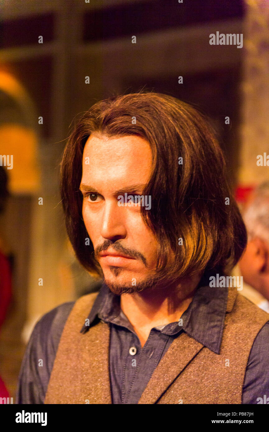 New York Usa 22 September 2015 Johnny Depp In Der Madame