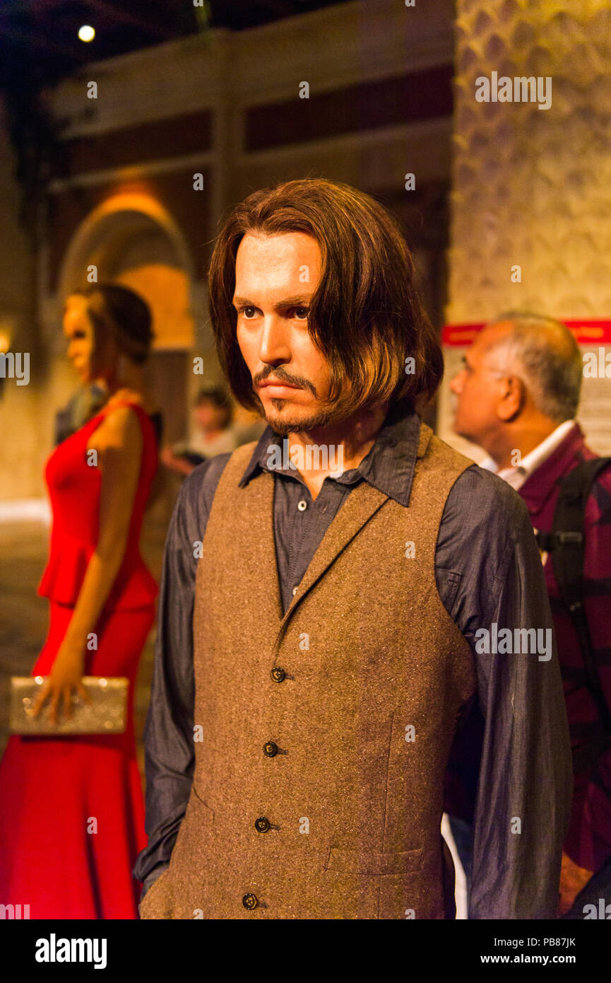 New York Usa 22 September 2015 Johnny Depp In Der Madame