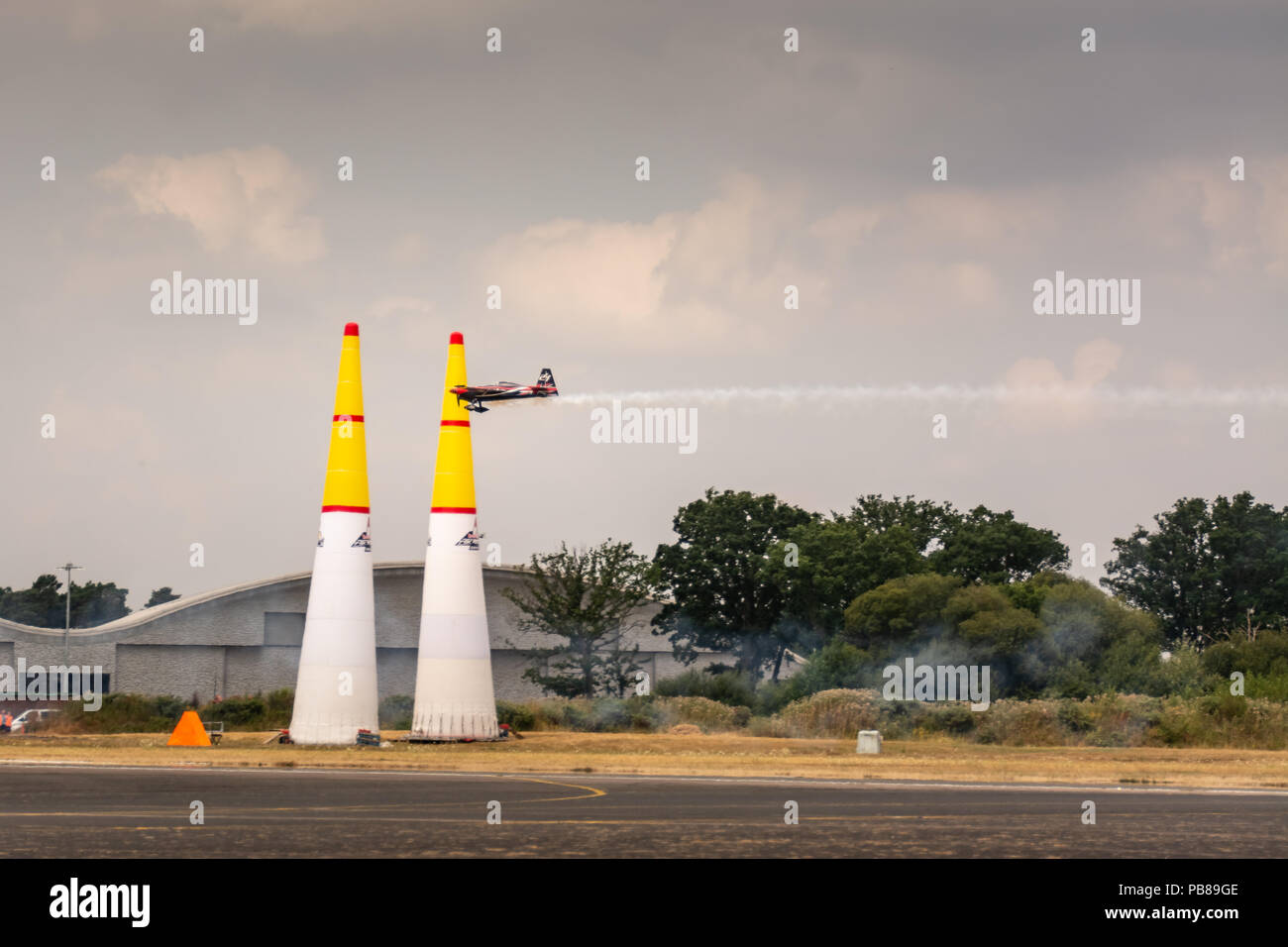 Der Farnborough Air Show 2018 Stockfoto