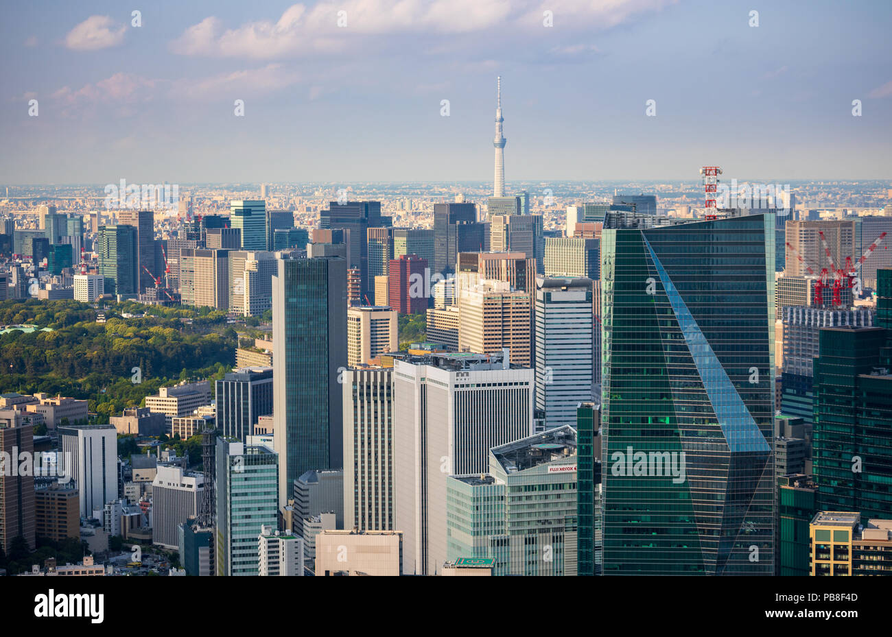 Japan, Tokyo City, Marunouchi Bezirk, Skytree Turm Stockfoto