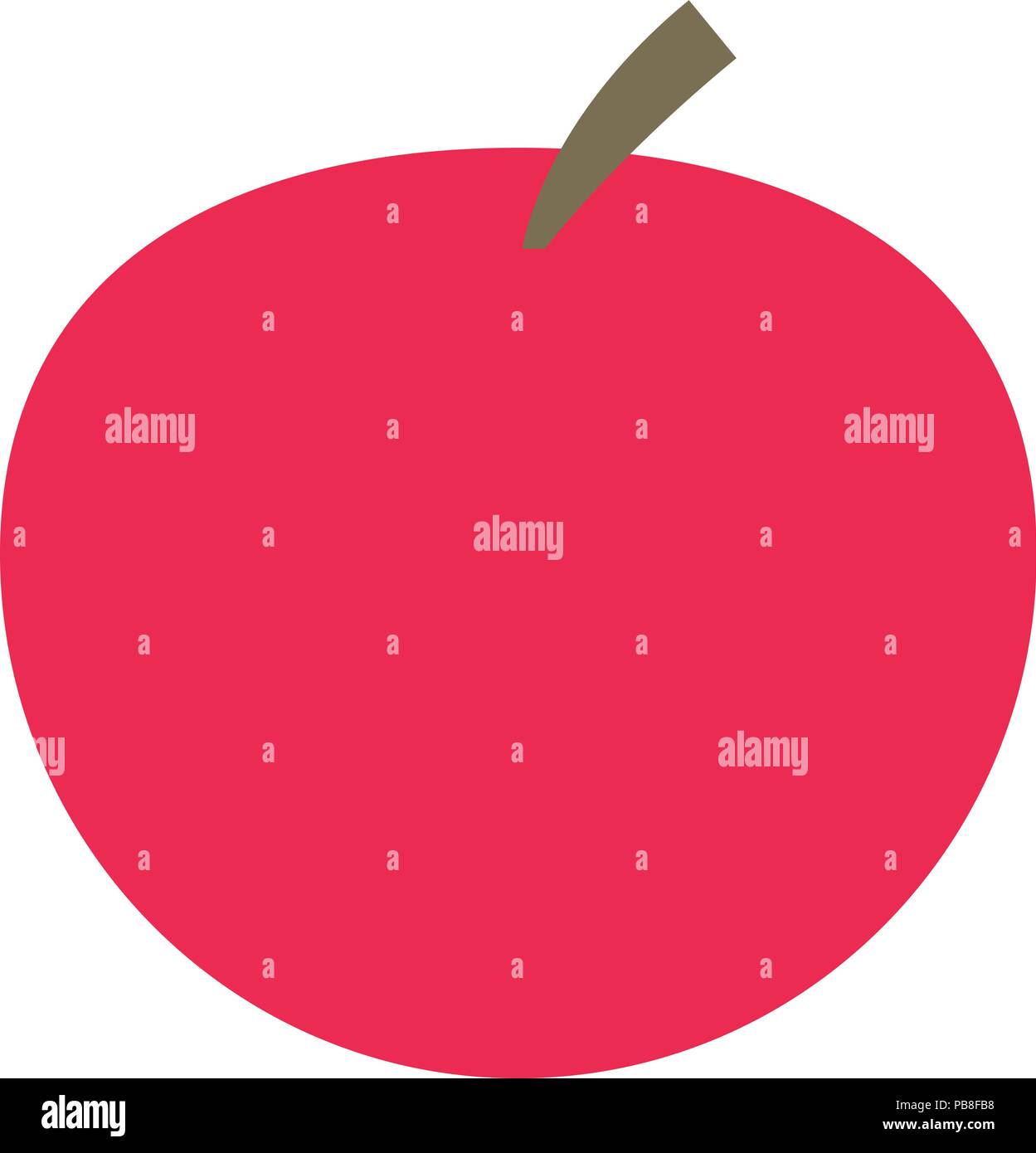 Apple Symbol. Vector EPS 10. Stock Vektor