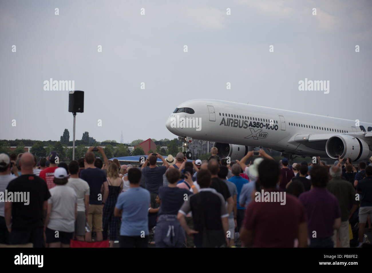 Airbus A350-1000 Stockfoto