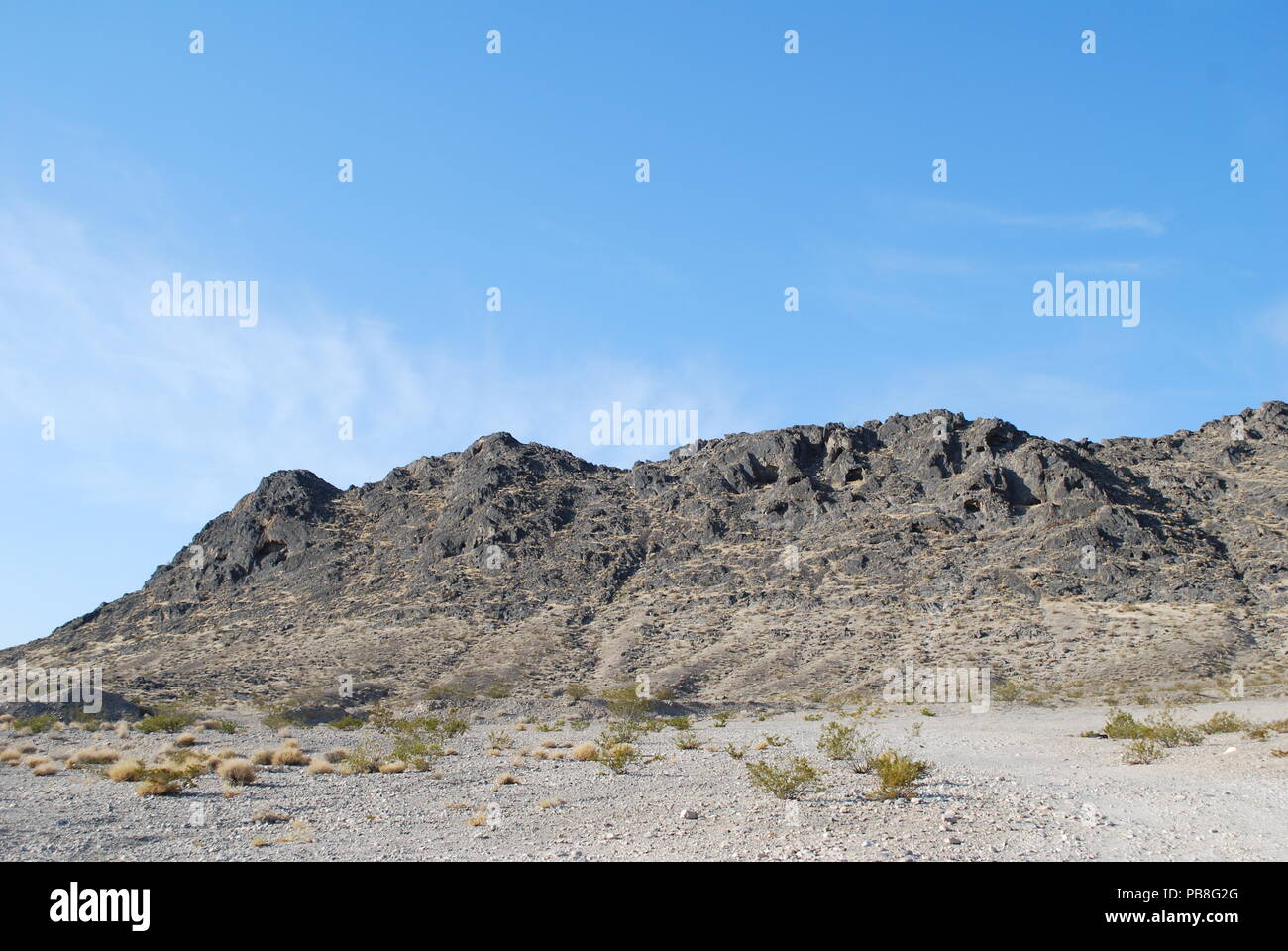Berge des Tales Stockfoto